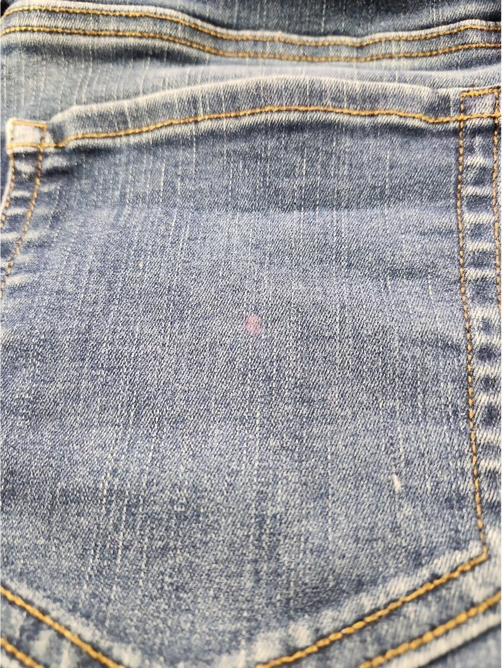 Time and Tru Womens 20 Mid-rise Dark Wash Denim Shorts Summer Casual 0198